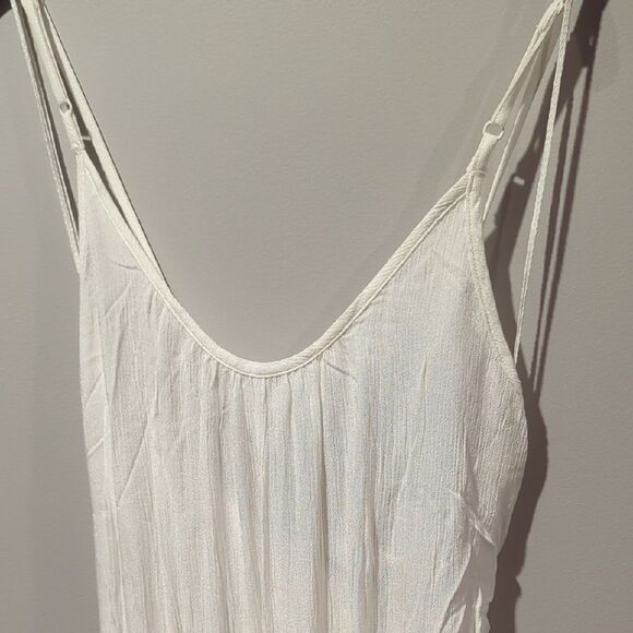 NWT Prana Sophisticated White Jumpsuit with Wide-Leg Silhouette - Picture 5 of 8